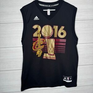 Adidas Cleveland Cavaliers 2016 NBA Champions Sleeveless Jersey Shirt M James 23